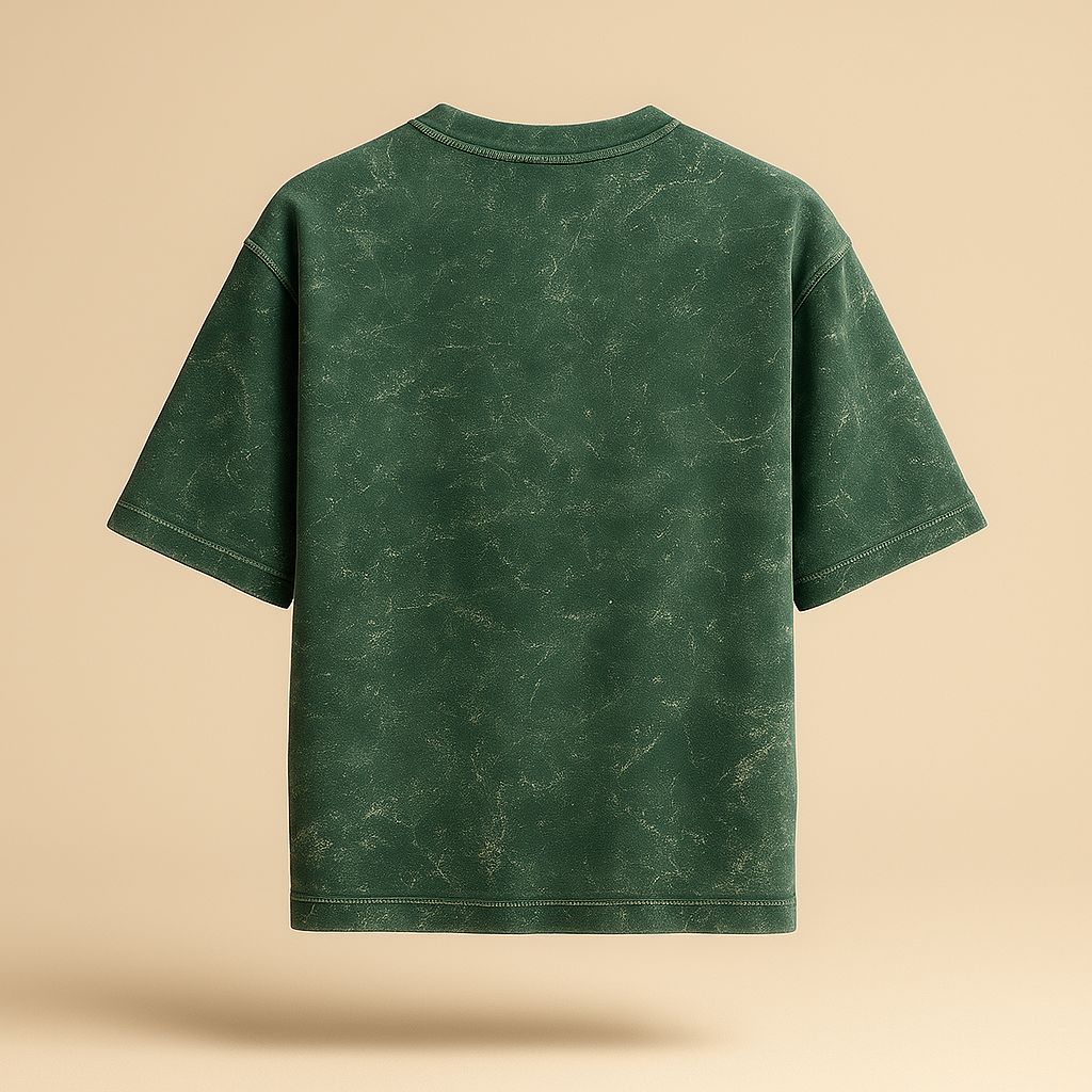 GYOMEI HIMEJIMA "STONE BREATHING" ACID WASHED OVERSIZED TEE