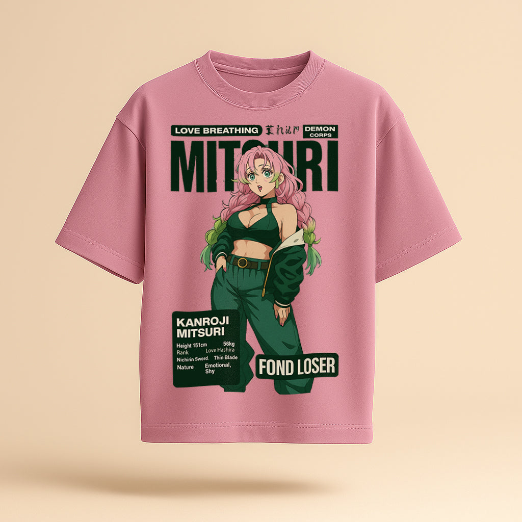 MITSURI KANROJI 'LOVE BREATHING' STREETWEAR TEE
