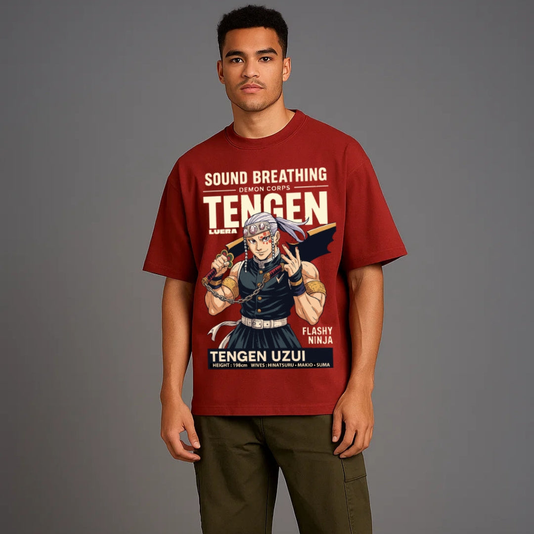 THE "FLASHY NINJA" TENGEN UZUI GRAPHIC TEE