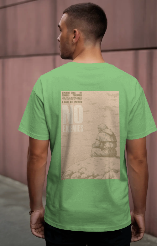 VINLAND SAGA "I HAVE NO ENEMIES" OVERSIZED TEE