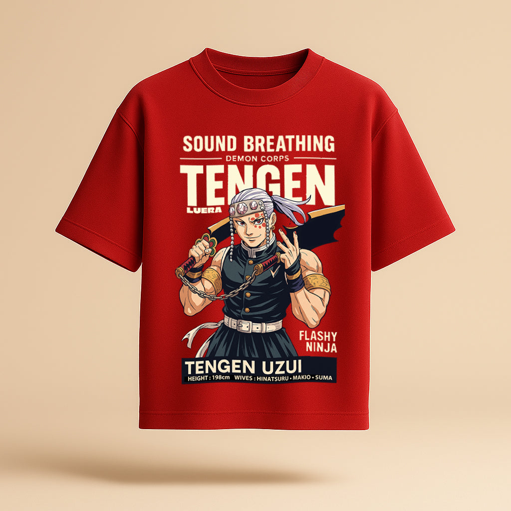 THE "FLASHY NINJA" TENGEN UZUI GRAPHIC TEE